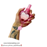 عطر بیکینی قلبی با رایحه پودر بچه
