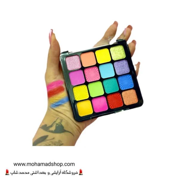 پالت سایه ۱۶ رنگ آنی لیدی
