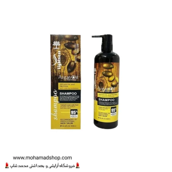 شامپو کراتین آرگان لایتنس
